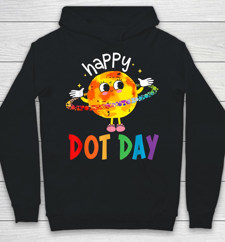 International Dot Day Kids Colorful Polka Dot Happy Dot Day Hoodie