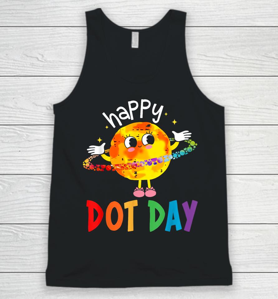 International Dot Day Kids Colorful Polka Dot Happy Dot Day Unisex Tank Top