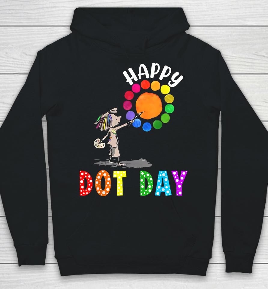 International Dot Day Kids Colorful Polka Dot Happy Dot Day Hoodie