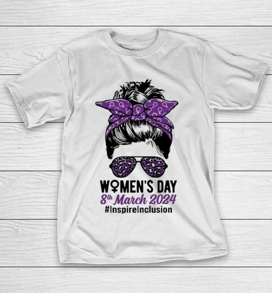 International Women Day 2024 Inspire Inclusion 8 March 24 T-Shirt