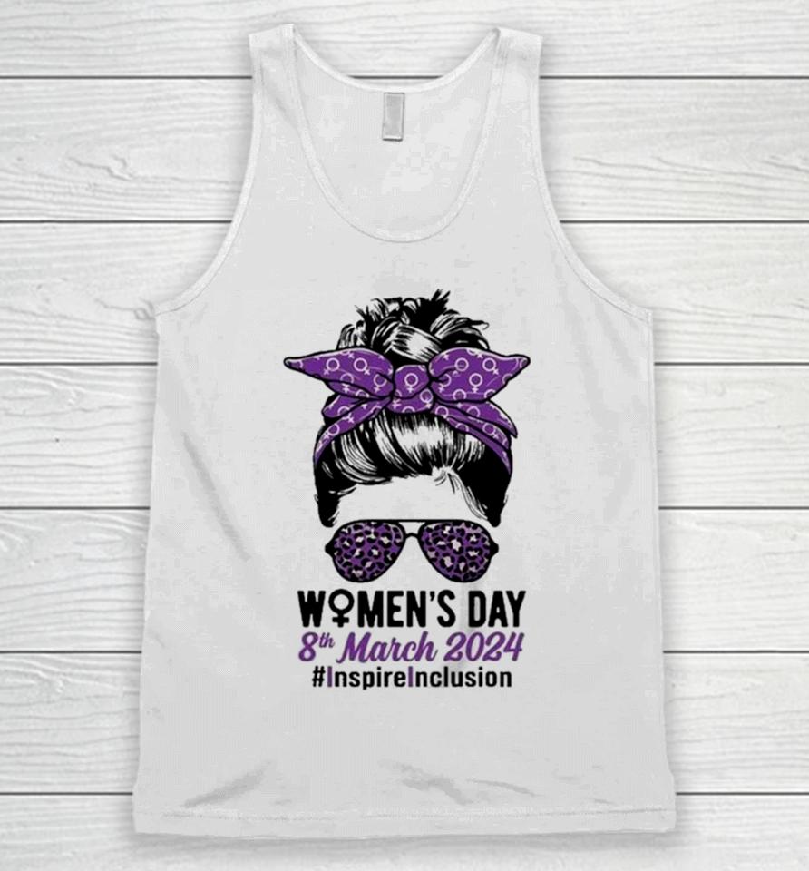 International Women Day 2024 Inspire Inclusion 8 March 24 Unisex Tank Top