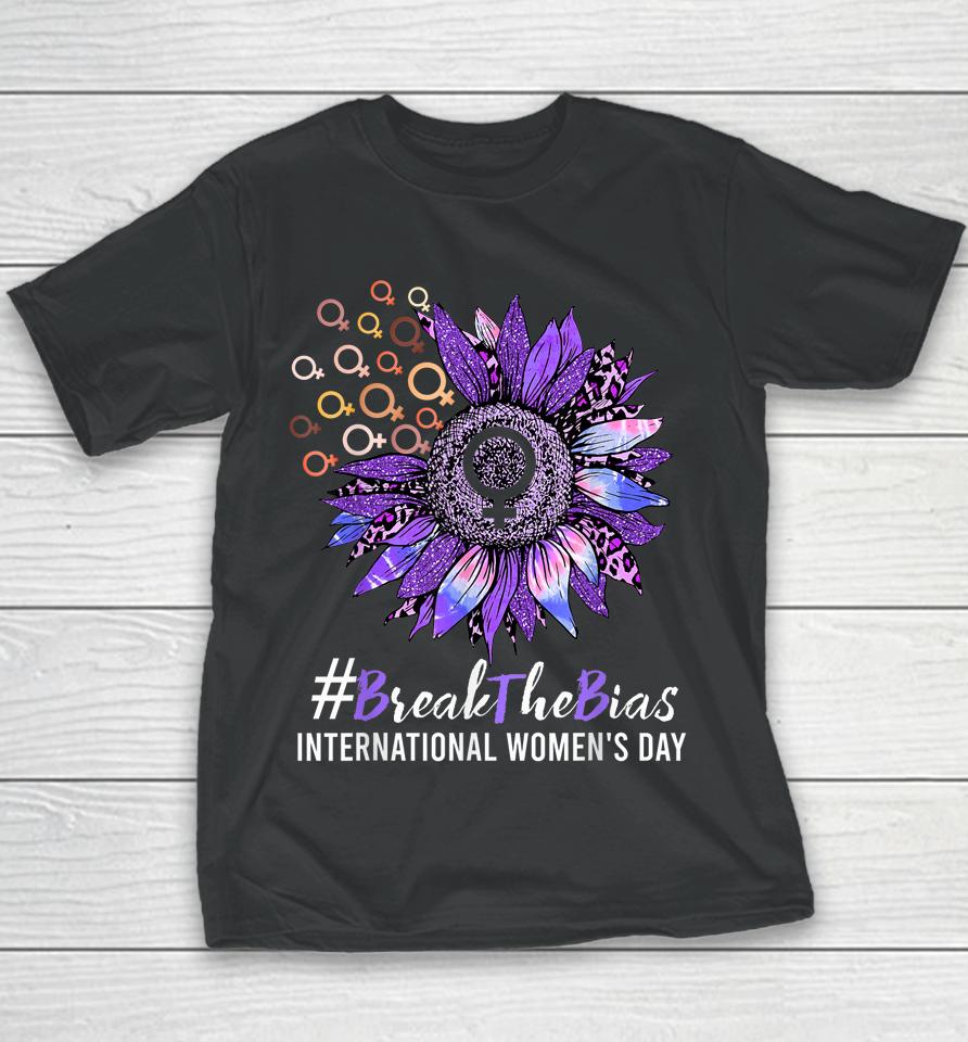 International Women's Day Gender Equality Break The Bias Youth T-Shirt