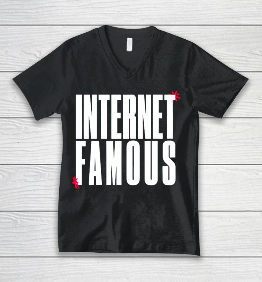 Internet Famous Unisex V-Neck T-Shirt