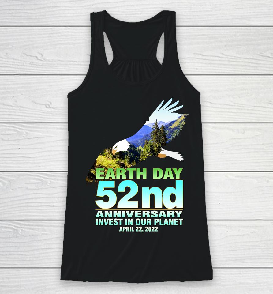 Invest In Our Planet Earth Day 2022 Racerback Tank