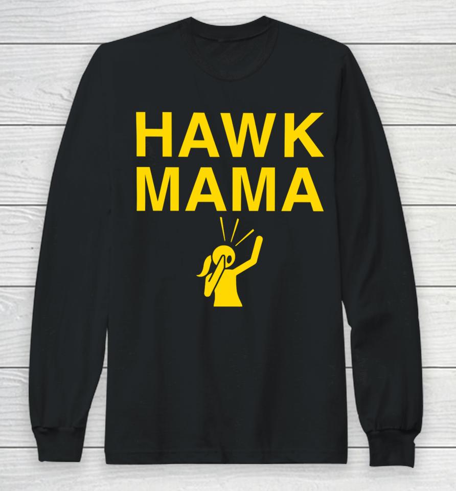 Iowa Hawk Mama Long Sleeve T-Shirt