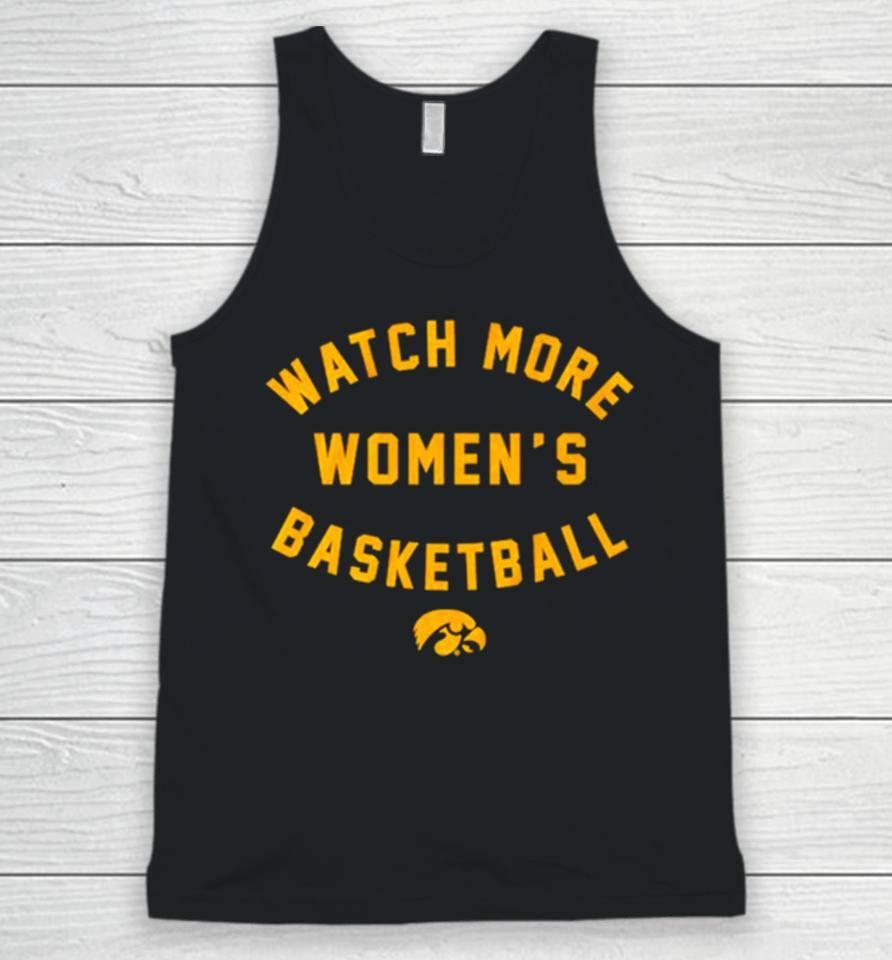 Iowa Hawkeyes Basketball Watch More Women’s Basketball Unisex Tank Top