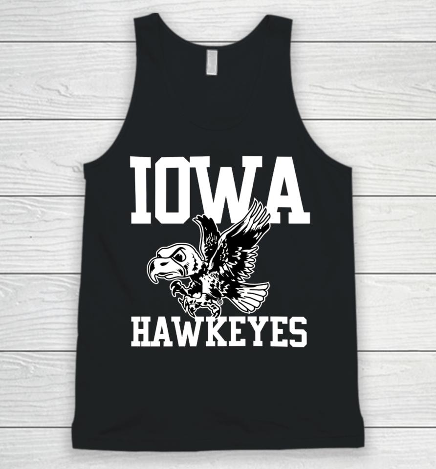 Iowa Hawkeyes Flying Herky Unisex Tank Top