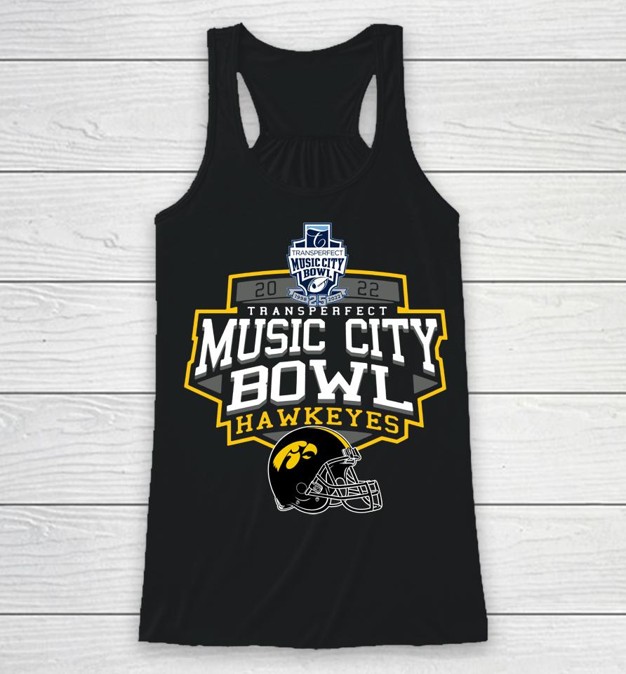Iowa Hawkeyes Transperfect Music City Bowl Racerback Tank