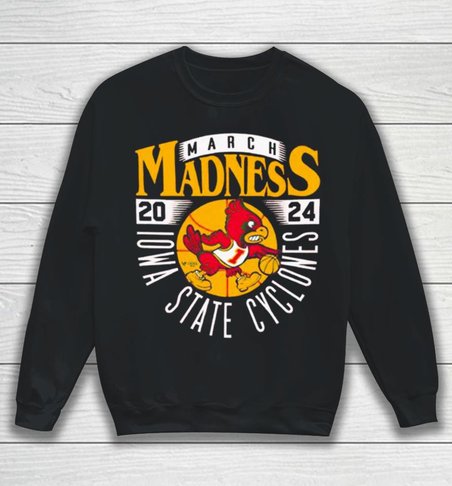 Iowa State Cyclones 2024 March Madness Mascot Sweatshirt