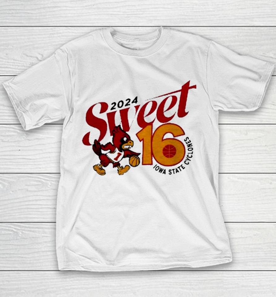 Iowa State Cyclones 2024 March Madness Youth T-Shirt