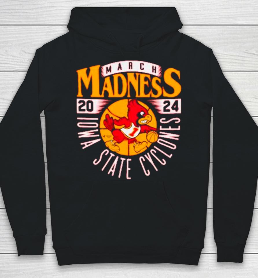 Iowa State Cyclones 2024 Ncaa March Madness Retro Hoodie