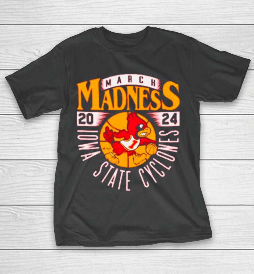 Iowa State Cyclones 2024 Ncaa March Madness Retro T-Shirt
