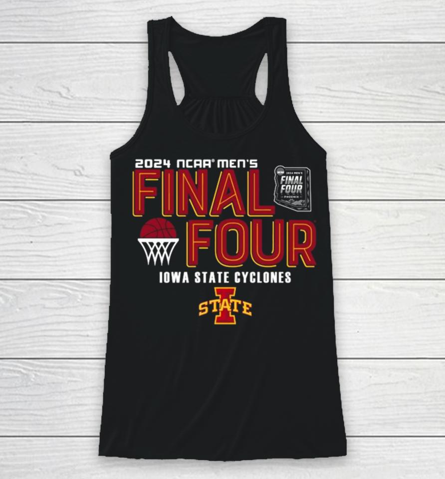 Iowa State Cyclones 2024 Ncaa Men’s Basketball March Madness Final Four Racerback Tank