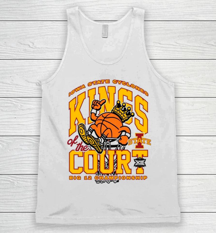 Iowa State Cyclones Kings Of The Court Big 12 Championship Unisex Tank Top
