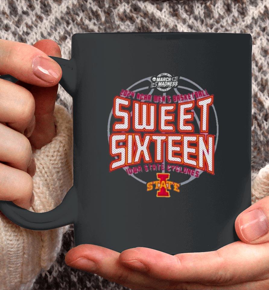Iowa State Cyclones Men’s Basketball 2024 Sweet 16 Coffee Mug