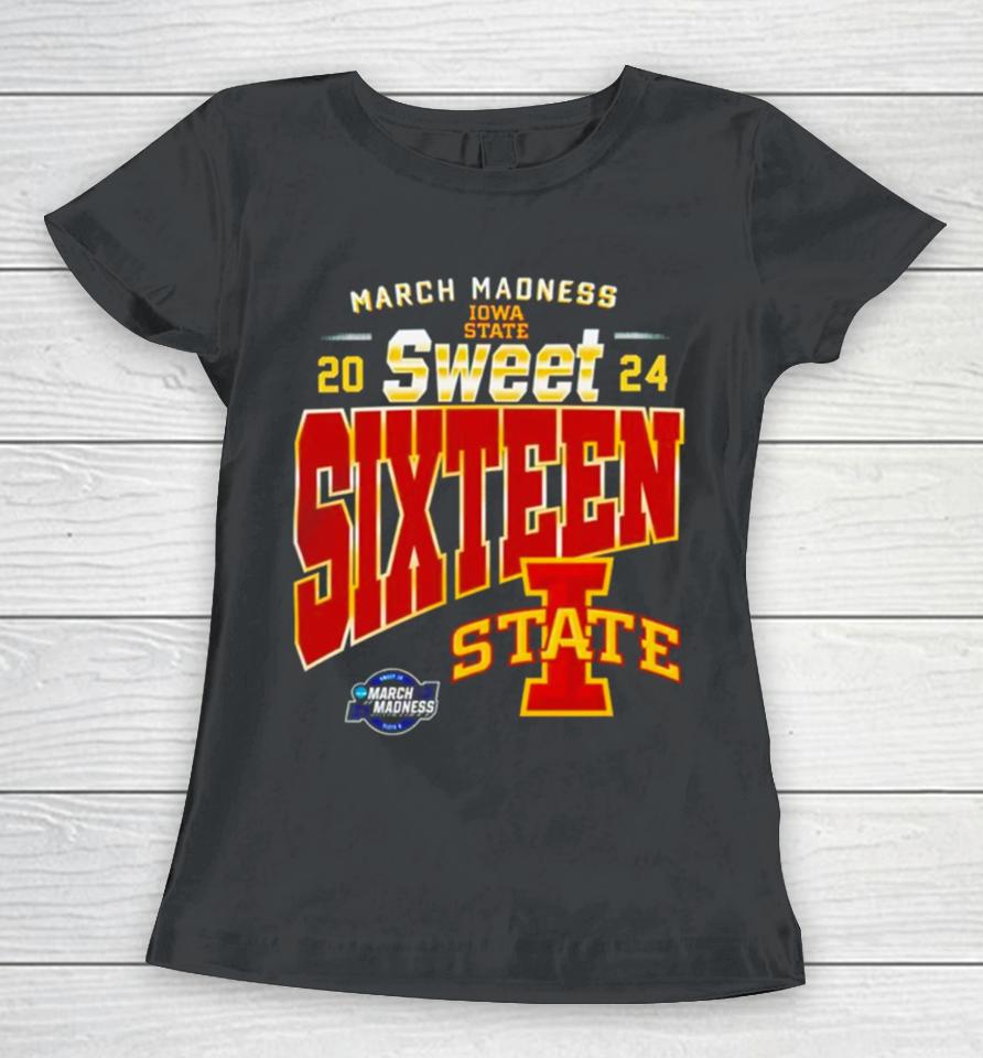 Iowa State Cyclones Sweet Sixteen 2024 Women T-Shirt