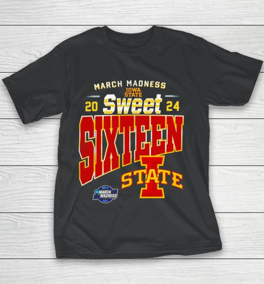 Iowa State Cyclones Sweet Sixteen 2024 Youth T-Shirt