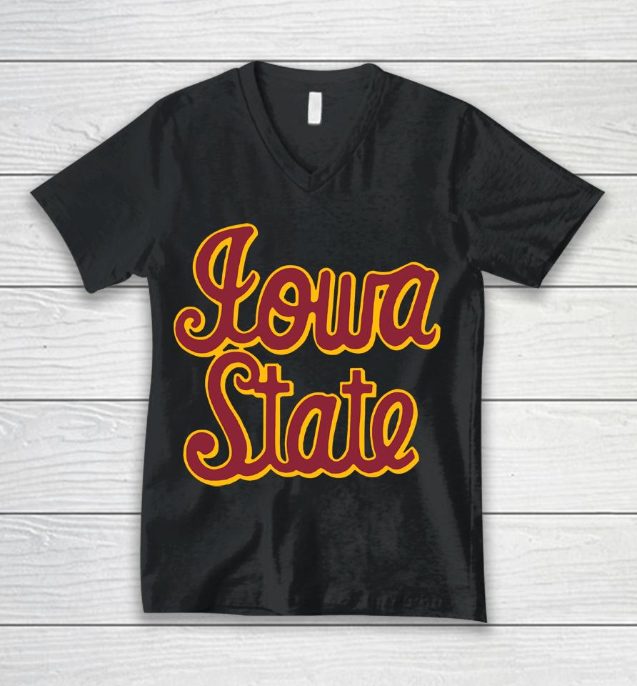 Iowa State Unisex V-Neck T-Shirt