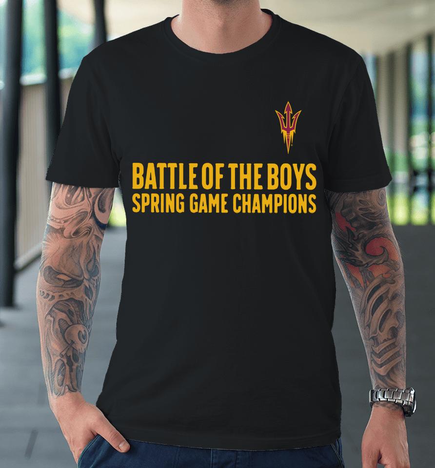 Iowa State Sun Devil Battle Of The Boys Spring Game Champions Premium T-Shirt