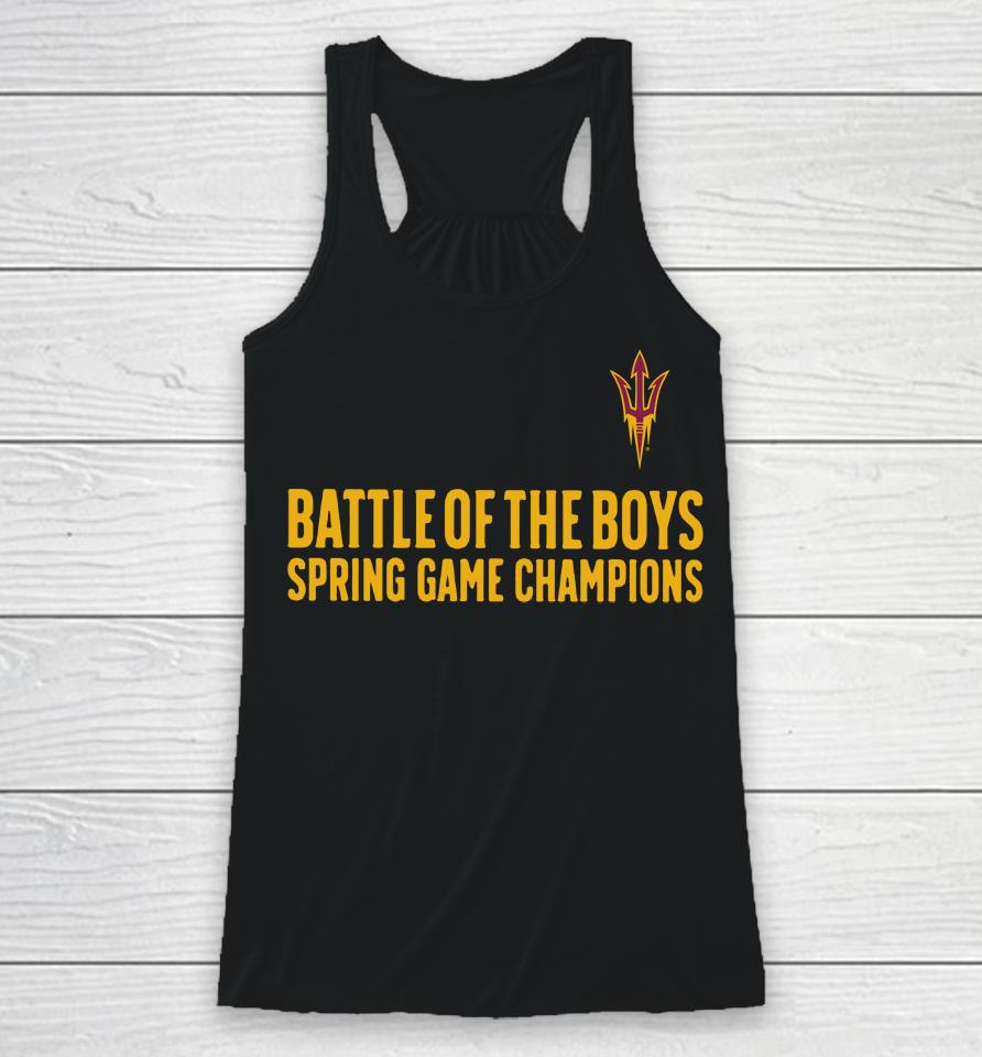 Iowa State Sun Devil Battle Of The Boys Spring Game Champions Racerback Tank