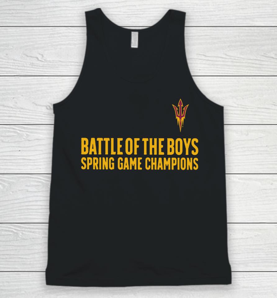 Iowa State Sun Devil Battle Of The Boys Spring Game Champions Unisex Tank Top