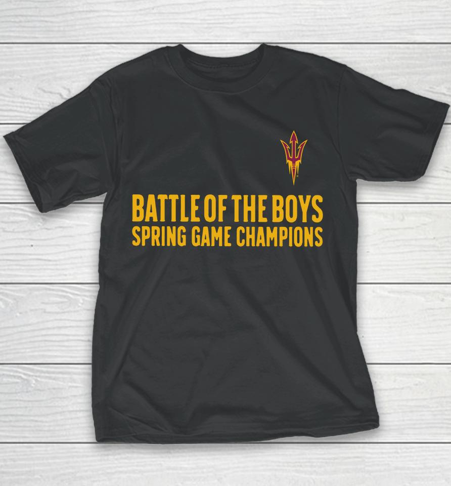 Iowa State Sun Devil Battle Of The Boys Spring Game Champions Youth T-Shirt