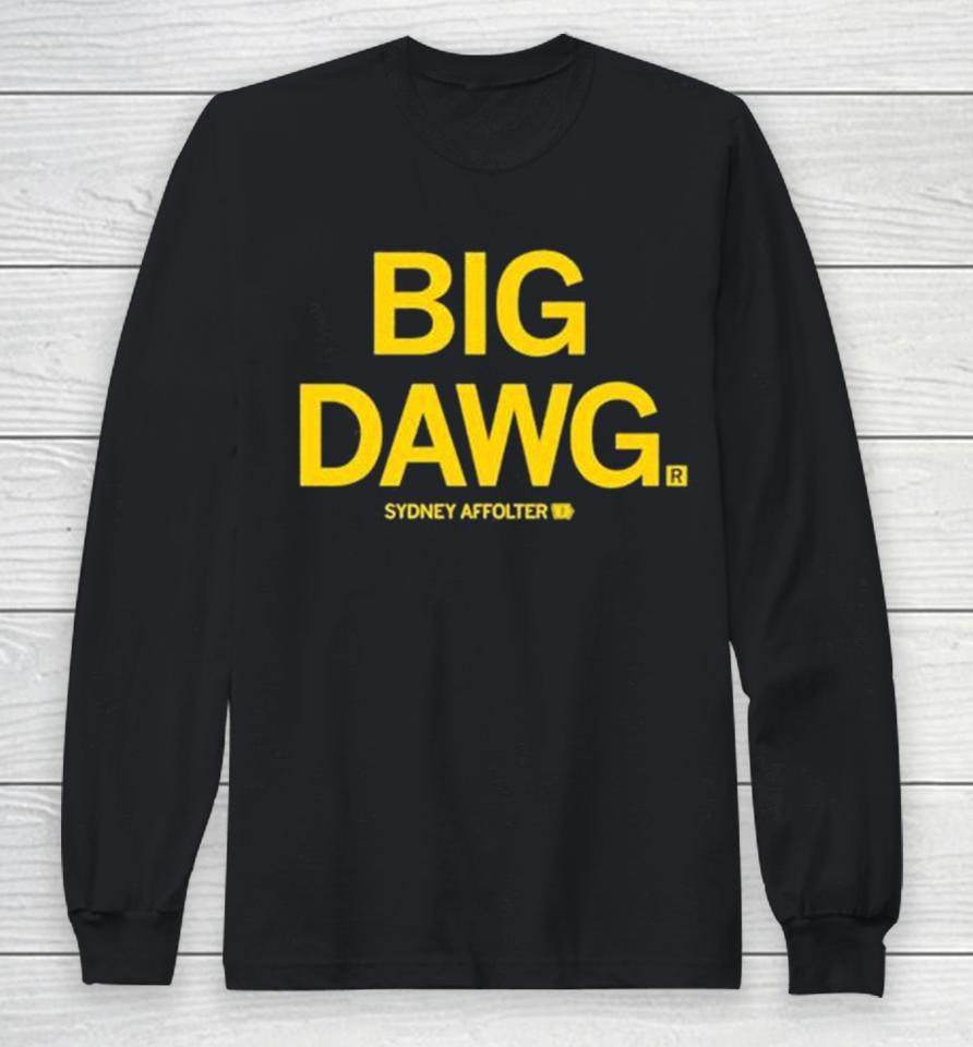 Iowa Wbb Big Dawg Sydney Affolter Long Sleeve T-Shirt