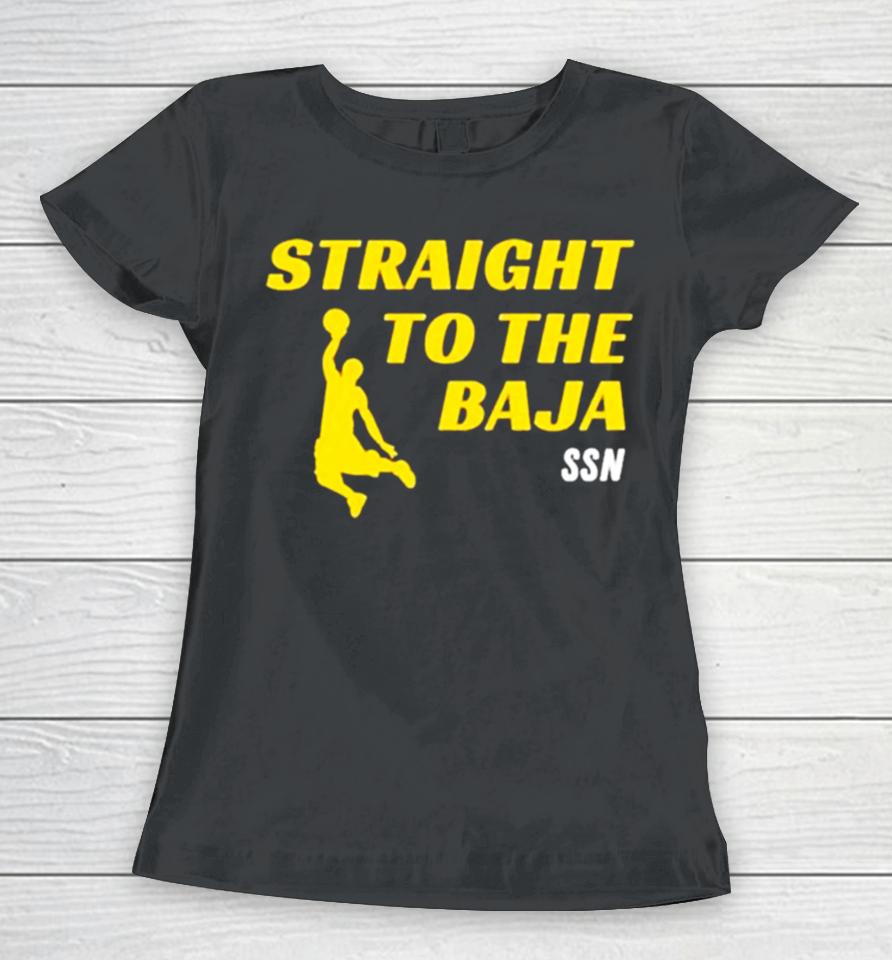 Iowaapparel Straight To The Baja Ssn Women T-Shirt