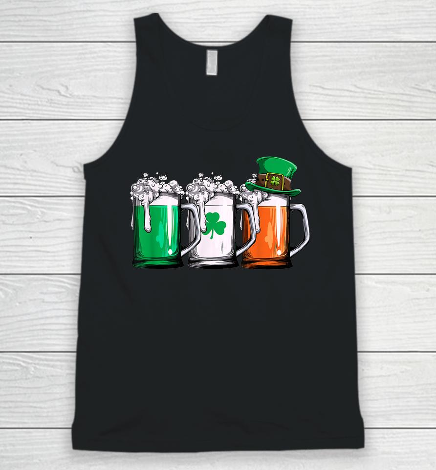 Irish Beer Ireland Flag St Patrick's Day Unisex Tank Top