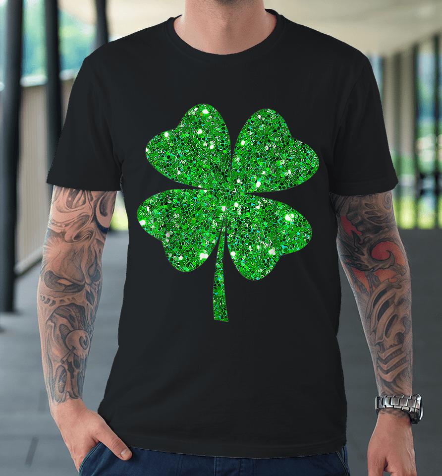 Irish Lucky Shamrock Green Clover St Patrick's Day Patricks Premium T-Shirt