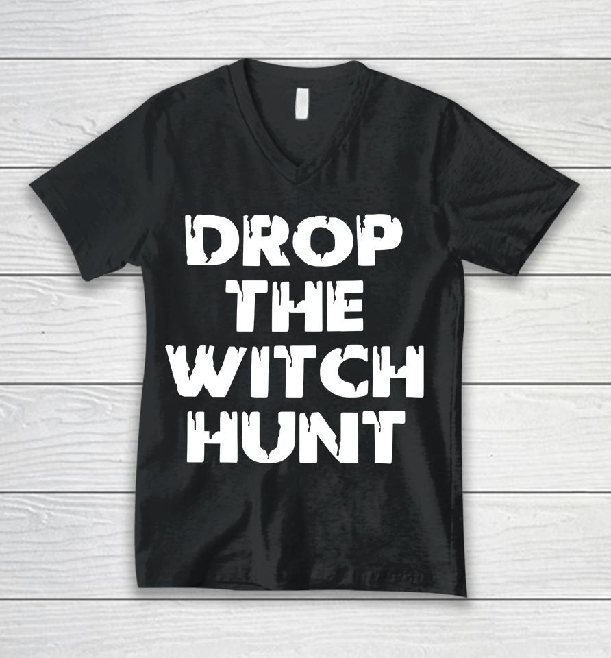 Irish Peach Designs Merch Drop The Witch Hunt Unisex V-Neck T-Shirt