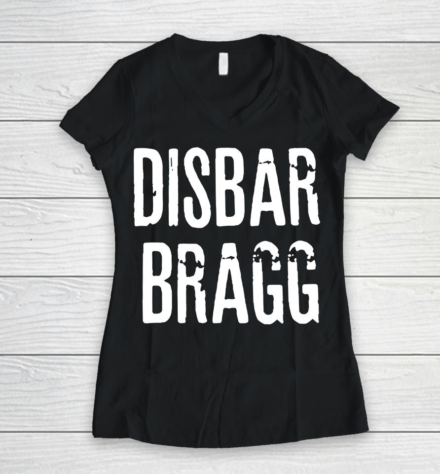 Irish Peach Designs Store Disbar Bragg Women V-Neck T-Shirt