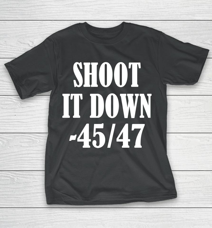 Irish Peach Designs Store Shoot It Down 45 47 T-Shirt