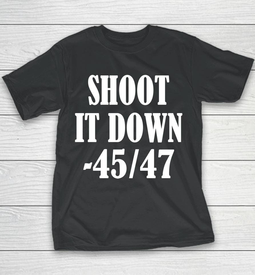 Irish Peach Designs Store Shoot It Down 45 47 Youth T-Shirt