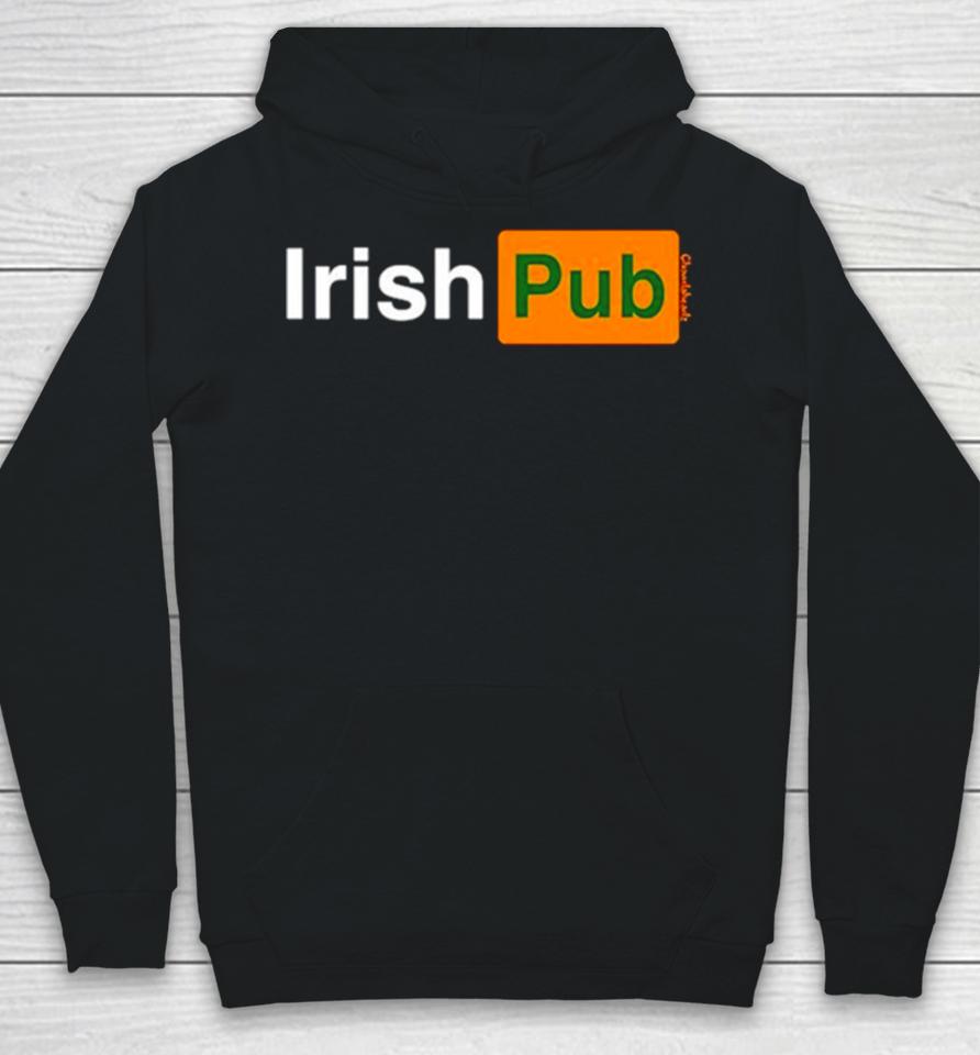Irish Pub Parody Logo Hoodie