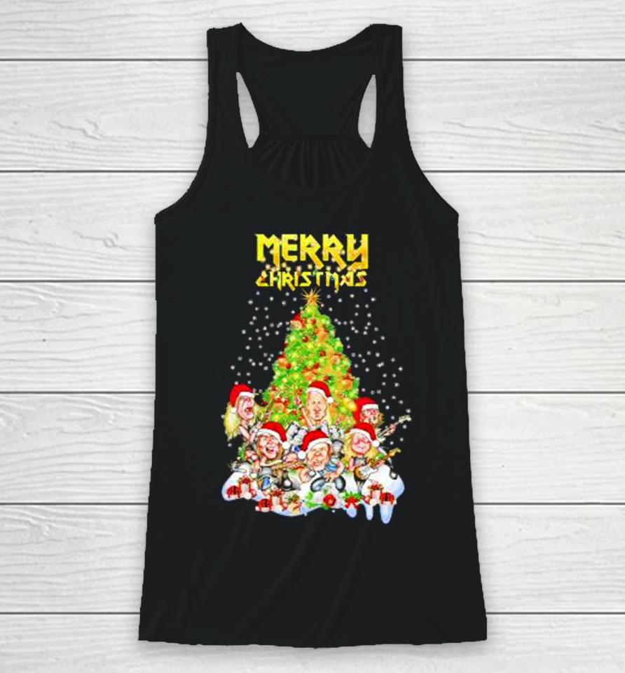 Iron Maiden Merry Christmas Tree Sweatshirts Racerback Tank