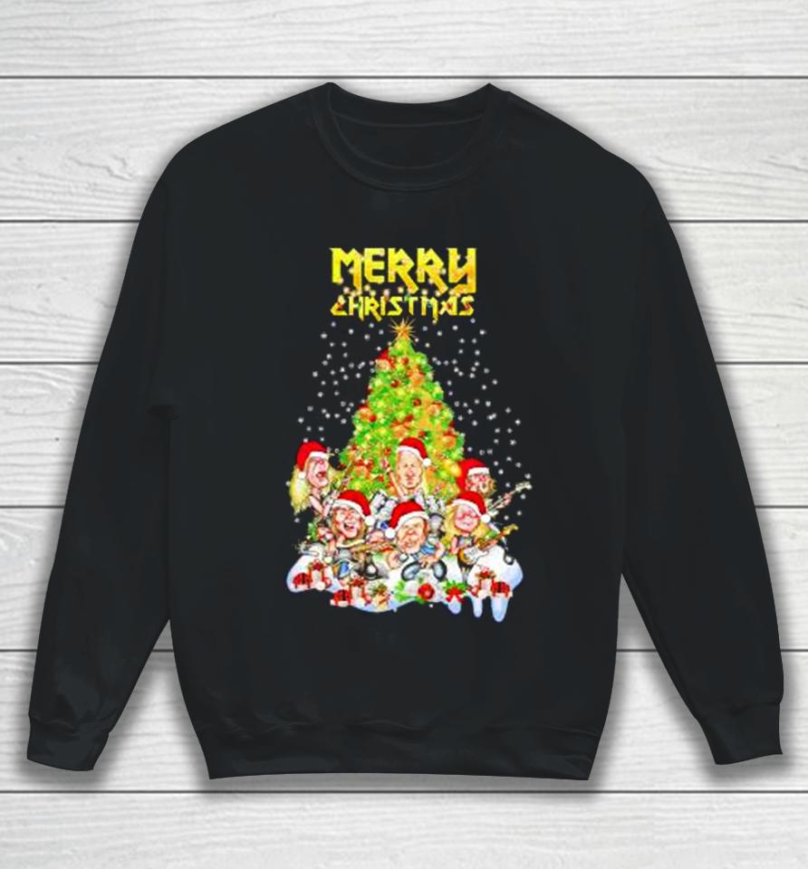 Iron Maiden Merry Christmas Tree Sweatshirts Sweatshirt