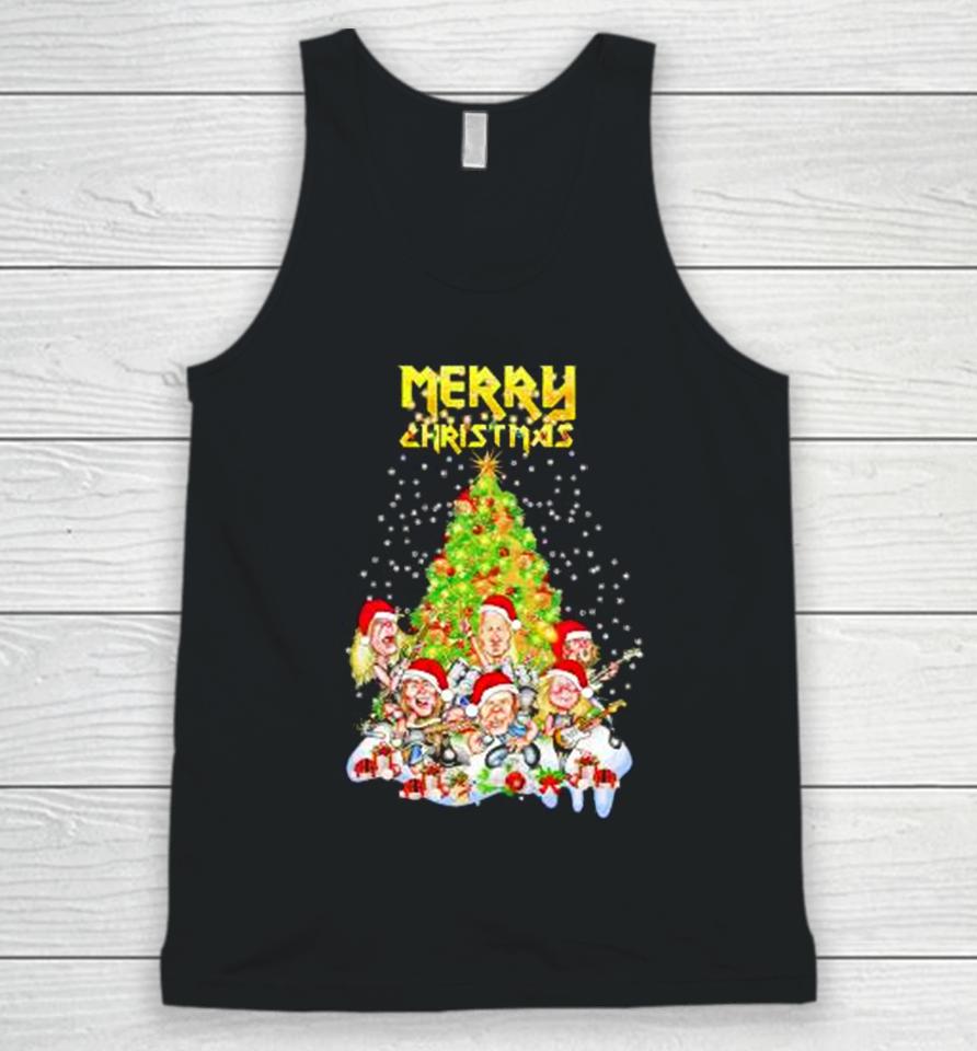 Iron Maiden Merry Christmas Tree Sweatshirts Unisex Tank Top