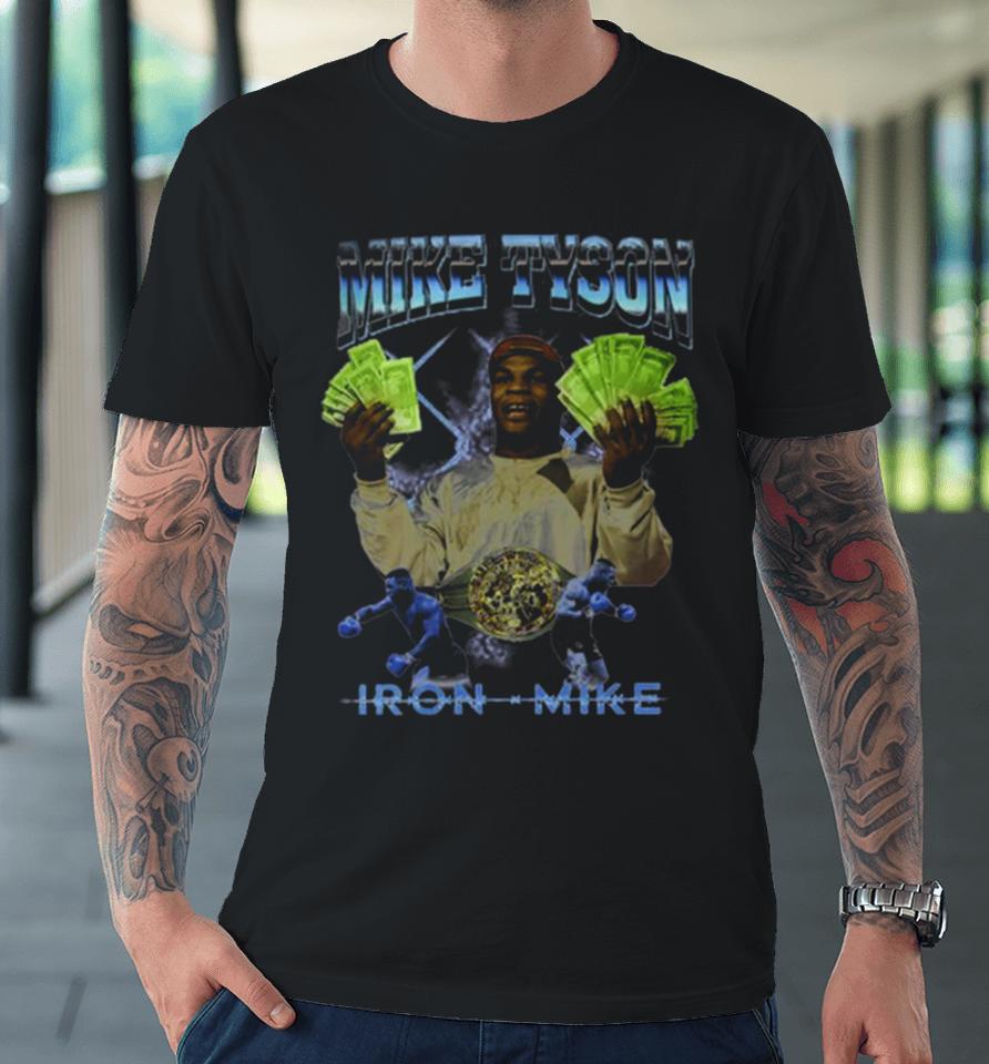 Iron Mike Tyson Vintage 90S Premium T-Shirt
