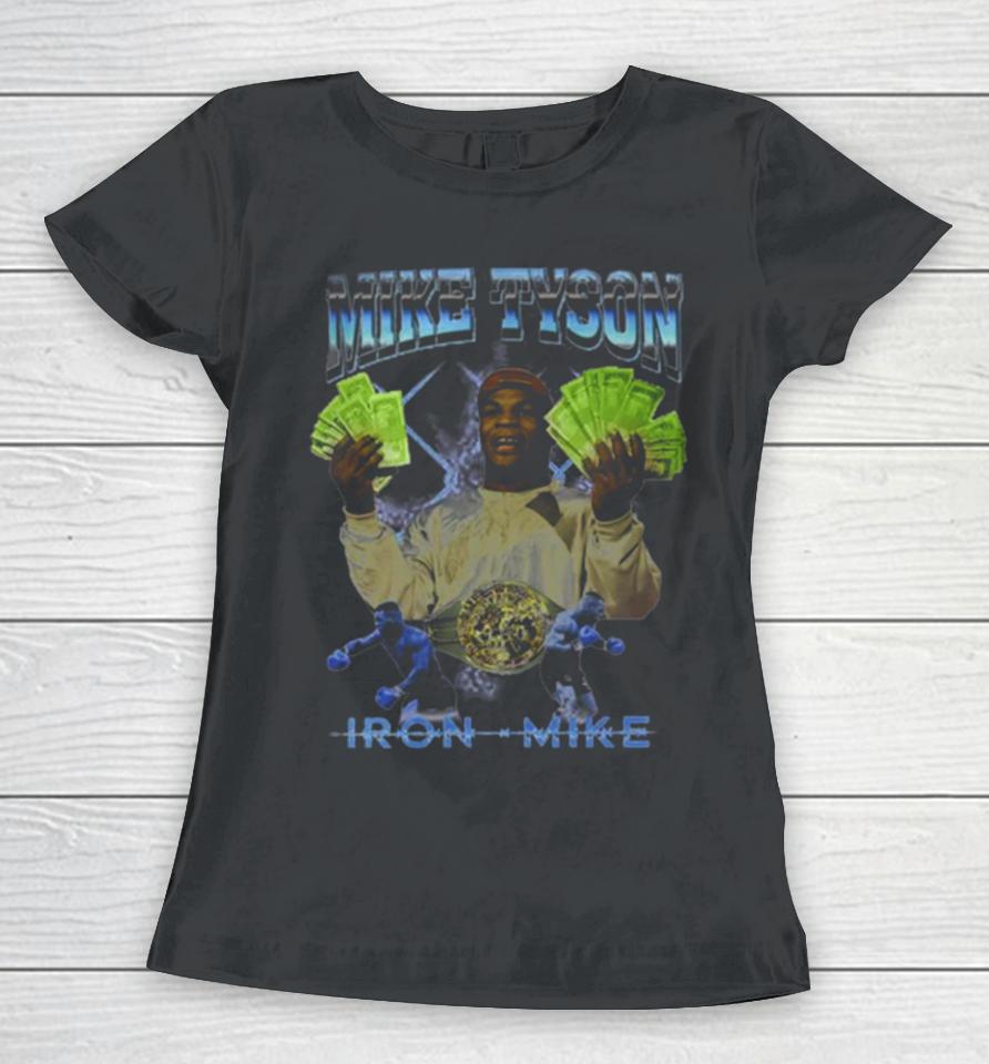 Iron Mike Tyson Vintage 90S Women T-Shirt