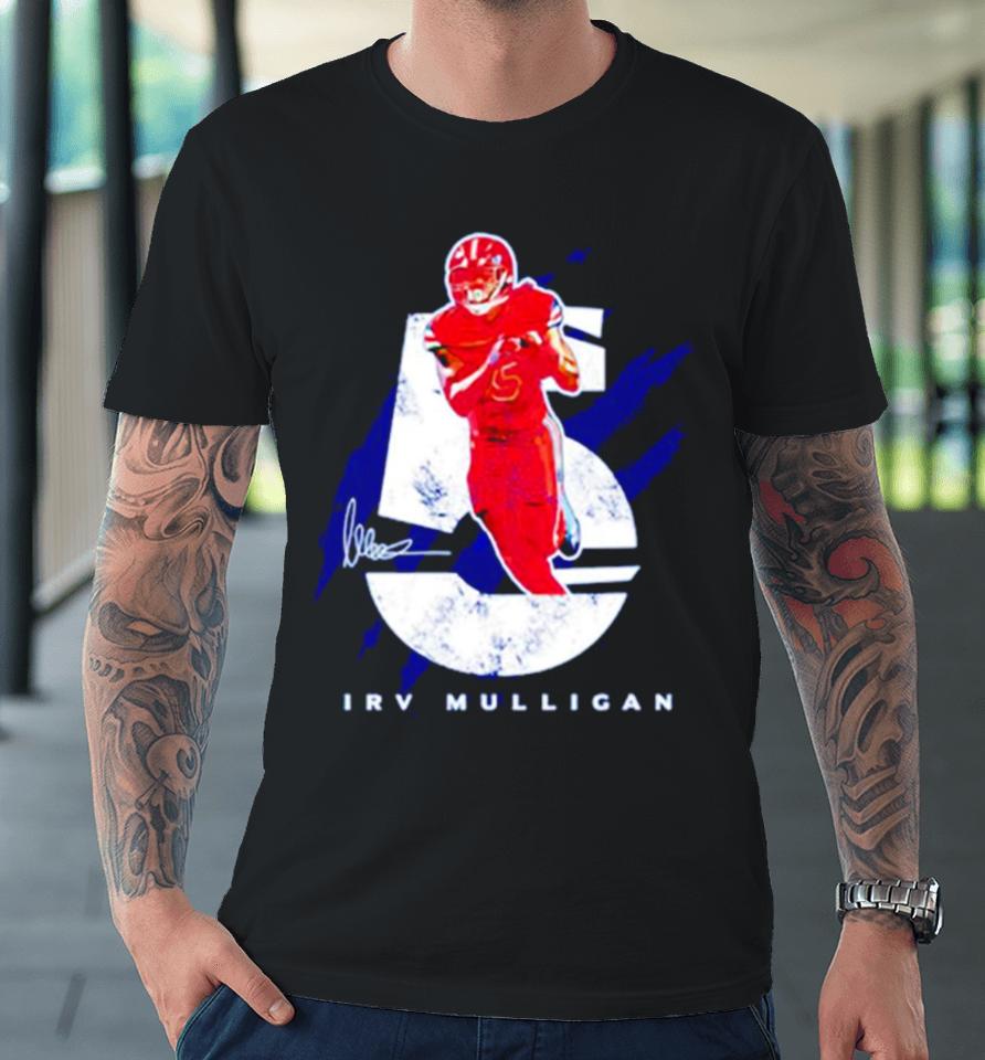 Irv Mulligan 5 Jackson State Tigers Football Signature Premium T-Shirt