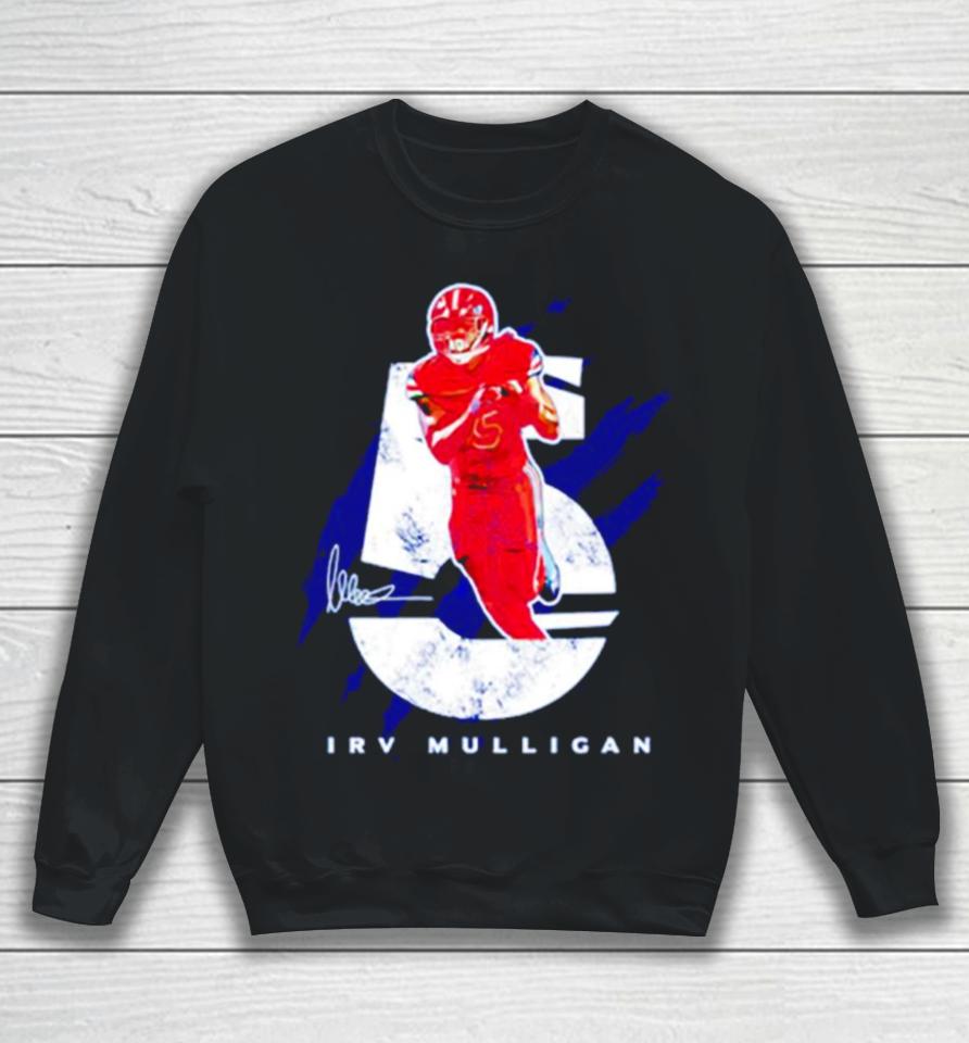 Irv Mulligan 5 Jackson State Tigers Football Signature Sweatshirt