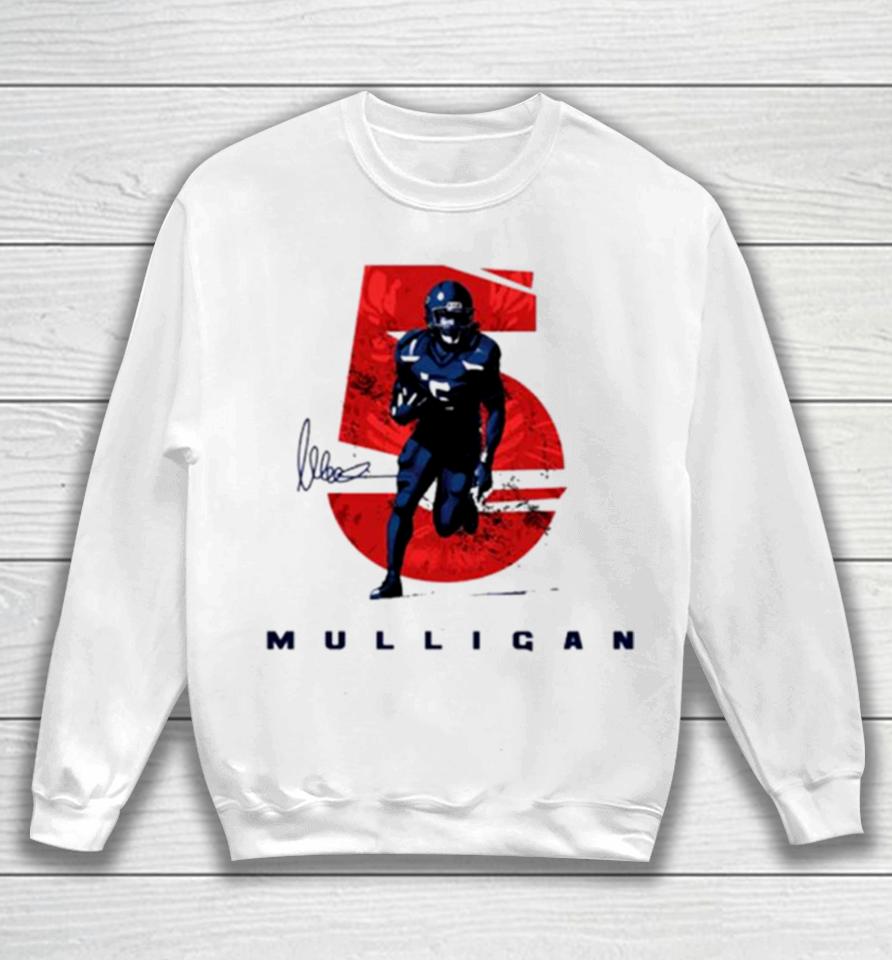 Irvin Mulligan 5 Jackson State Tigers Football Signature Sweatshirt