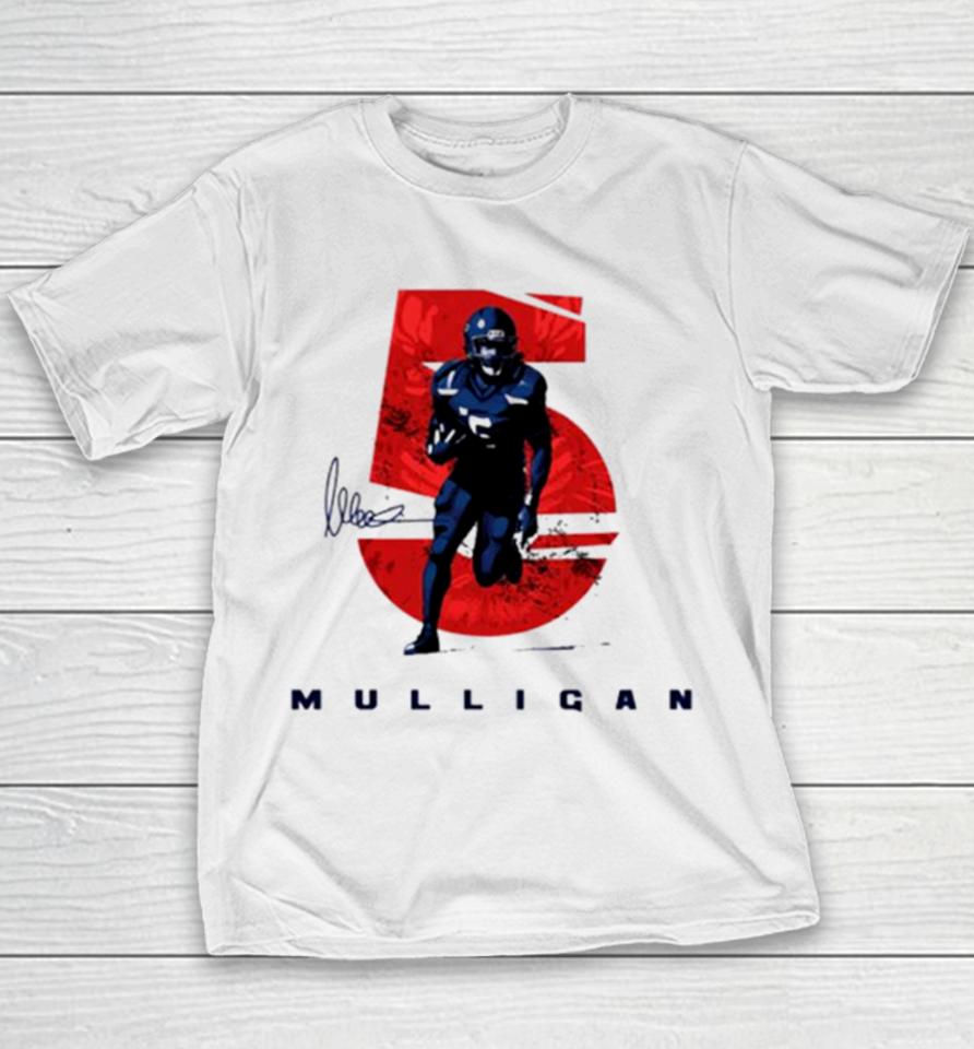 Irvin Mulligan 5 Jackson State Tigers Football Signature Youth T-Shirt