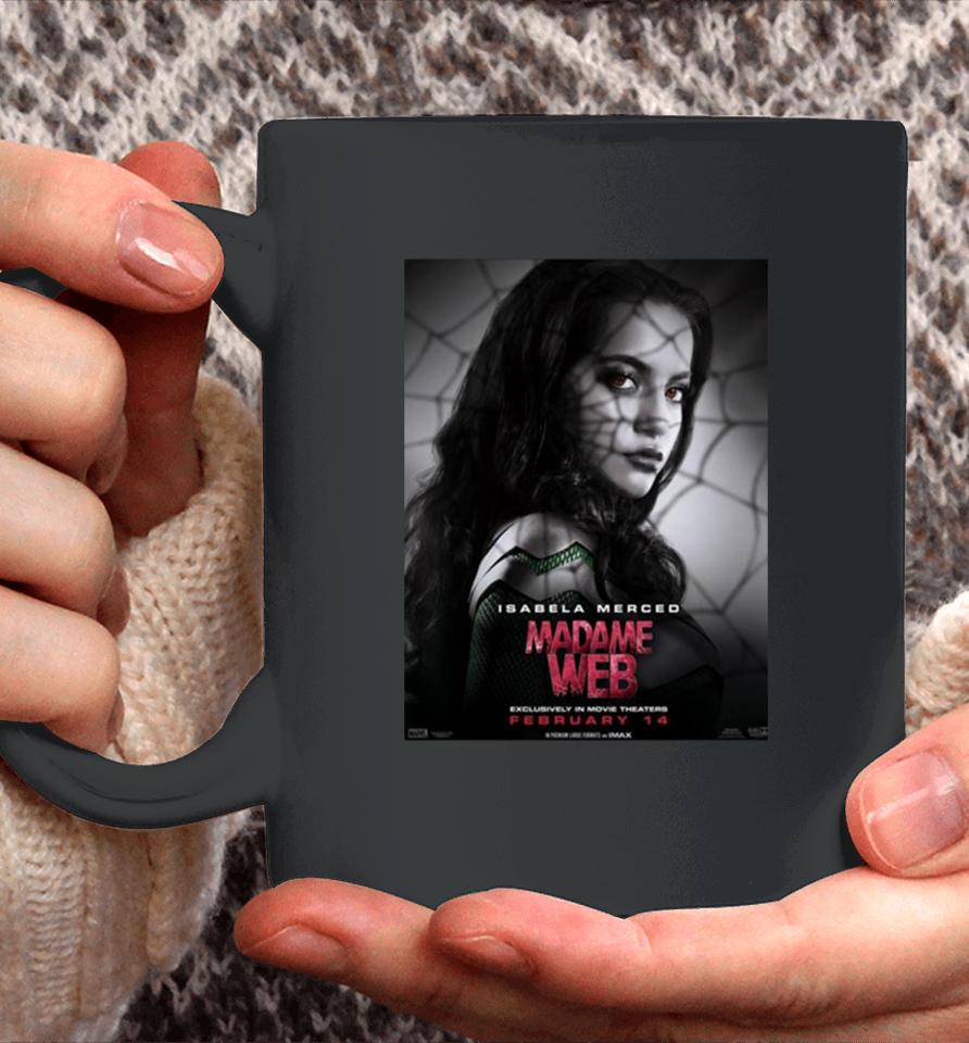 Isabela Merced Madame Web Exclusively In Movie Theaters On February 14 Coffee Mug