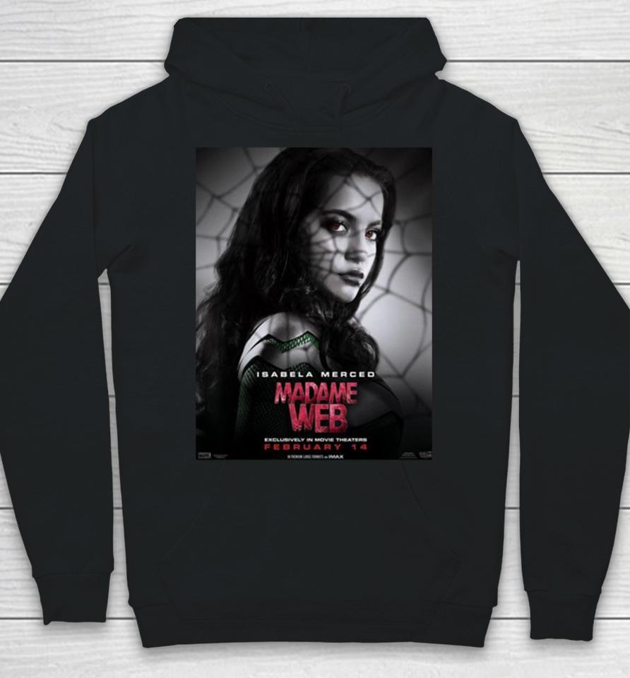 Isabela Merced Madame Web Exclusively In Movie Theaters On February 14 Hoodie