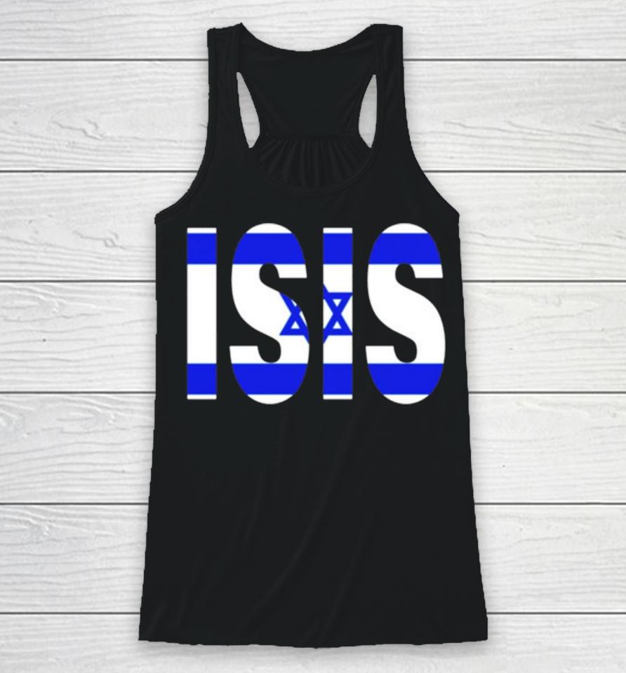 Isis Israel Flag Racerback Tank