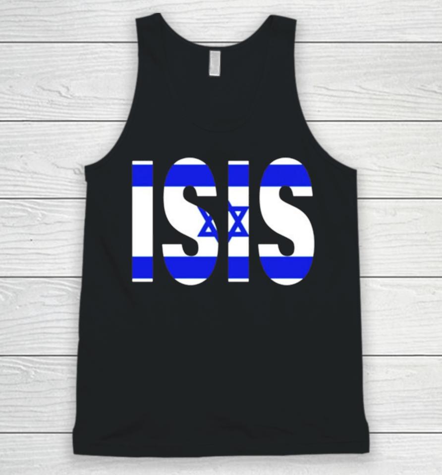 Isis Israel Flag Unisex Tank Top