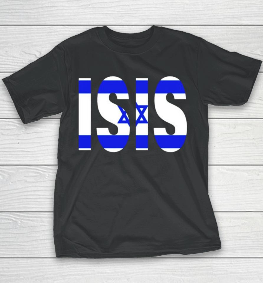 Isis Israel Flag Youth T-Shirt