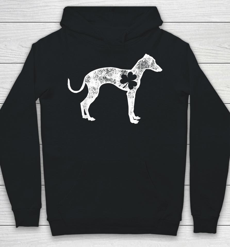 Italian Greyhound St Patrick's Day Shamrock Dog Hoodie